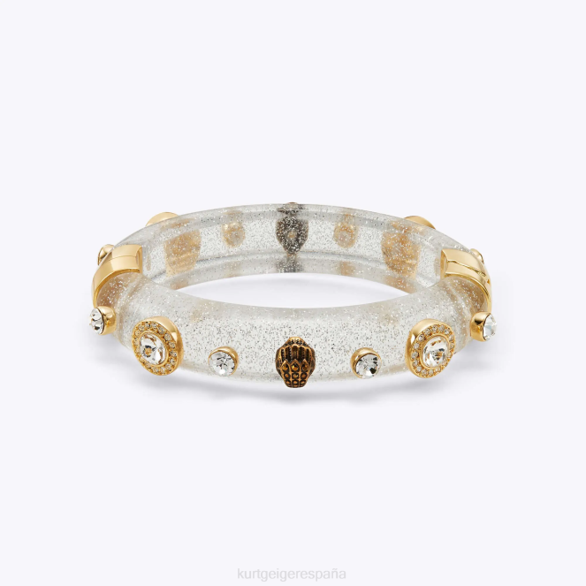 Kurt Geiger mujer pulsera de cristal brillante de Londres 2LPR553 | accesorios plata